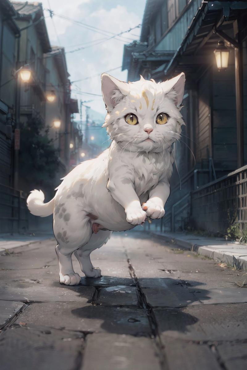 24702-3668105128-cinematic film still Unreal Engine, Bastien Lecouffe-Deharme, Persian Cat Jumping at a Underpass, it is very Exotic, Digital pai.jpg